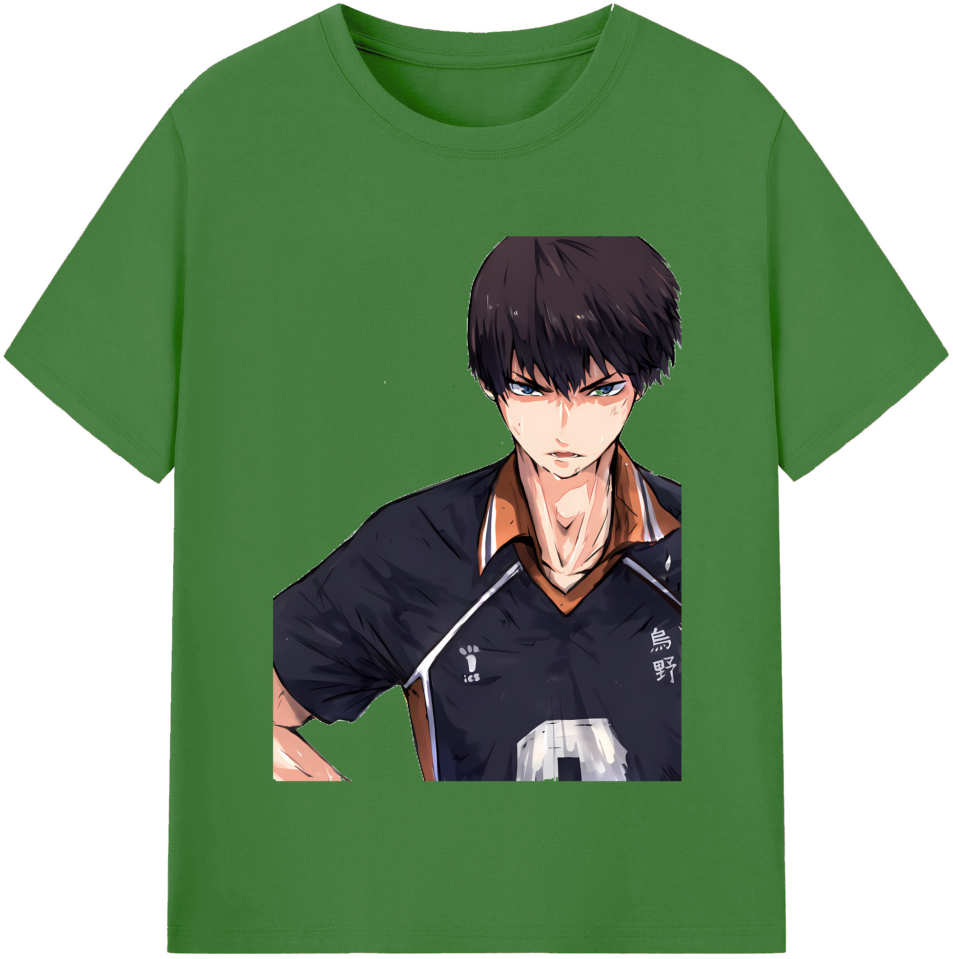 （画像用） ハイキュー!! Haikyu!! レディースカジュアルプリントTシャツ（綿100％）